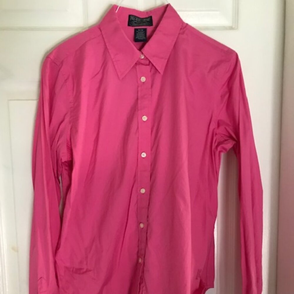 Polo Ralph Lauren Pink Longsleeve Button Down Shirt Size M